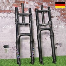 Forcella ammortizzata ad aria 20/26" Electric/MTB 180mm escursione 41mm offset 4,0" pneumatici grassi​