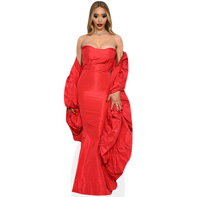 Munroe Bergdorf (Long Dress) Mini Size Cutout