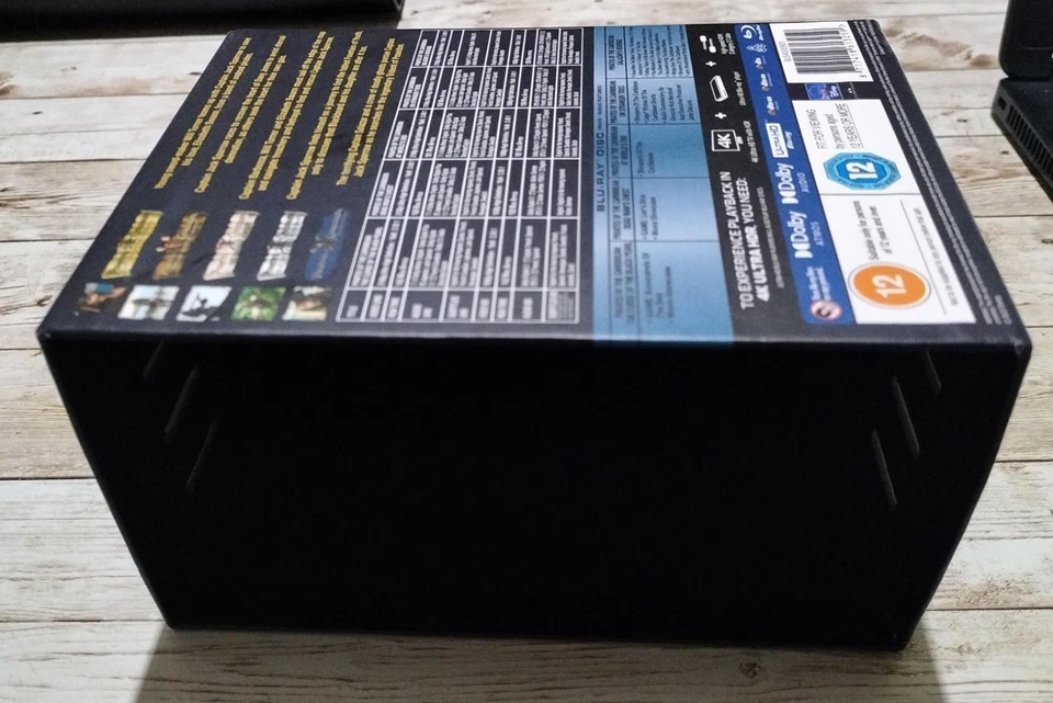 EMPTY PAPER SLIP CASE -PIRATES OF THE CARIBBEAN 4K STEELBOOK BOX -SET EMPTY CASE - Image 3 of 4