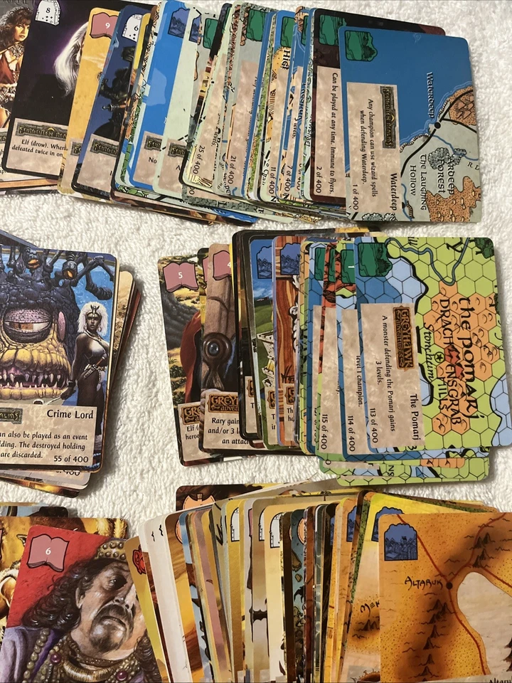 Spellfire Third Edition Near Complete Set 349 Cards No Dupes No Chase - Image 3 of 4