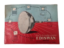 Edison Swan Electric Mazda Valves & Television Tubes Data Booklet 1953/4 EDISWAN