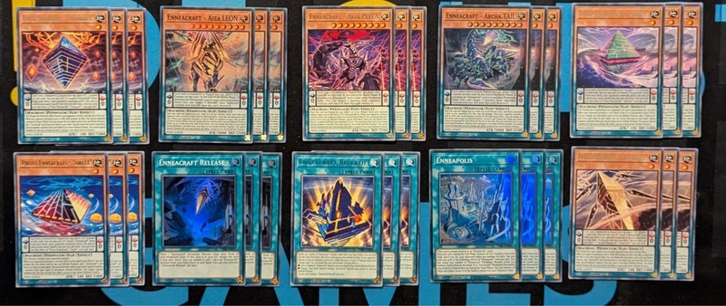 Enneacraft Deck Core 30 Cards PHRE Phantom Revenge 1st Ed YuGiOh Bundle