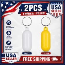 Floating Keychain Buoyant Key Ring Boating Float High Visibility Marine Water