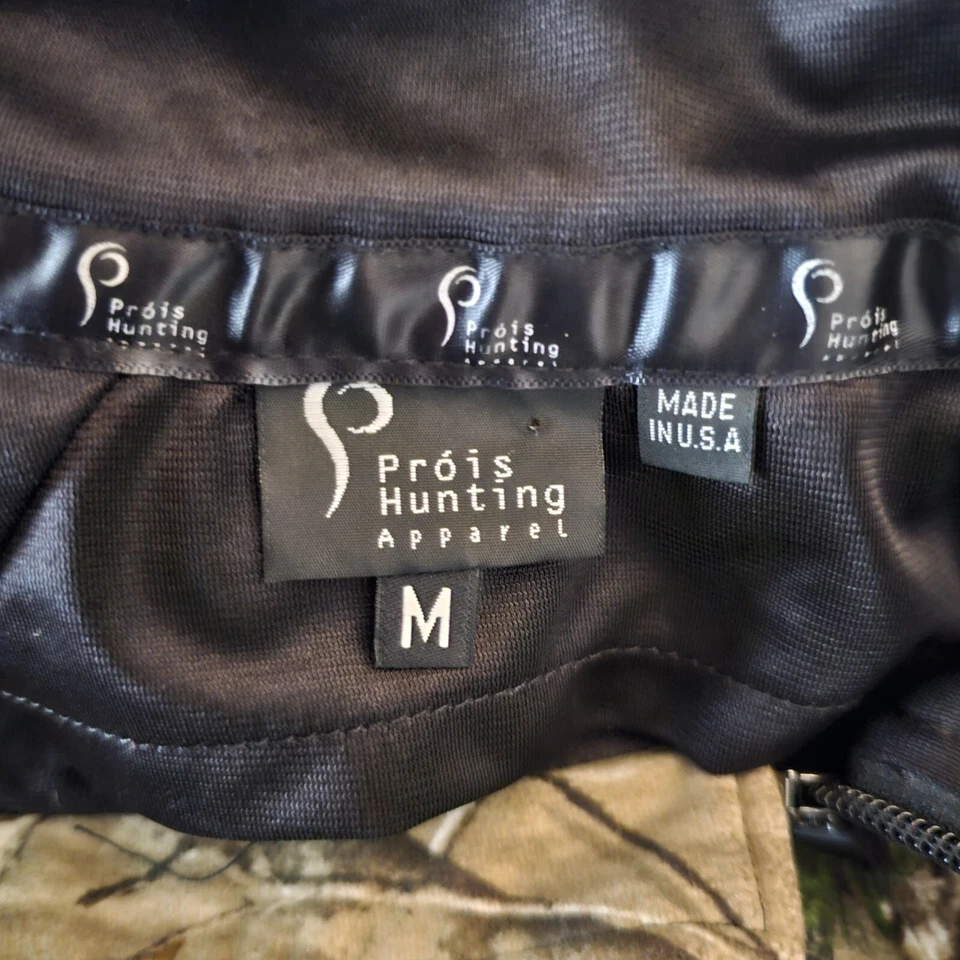 Prois Hunting Apparel Women's Camo AP Pullover Jacket Size Medium Lined Soft - Image 4 of 4