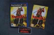 DMC Devil May Cry 3 avec demo monster hunter sur Playstation 2 - PS2 FR TTBE