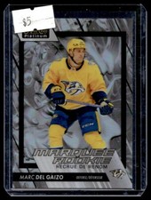 2023-24 O-Pee-Chee Platinum Liquid Metal Rookie Marc Del Gaizo RC /399 Nashville