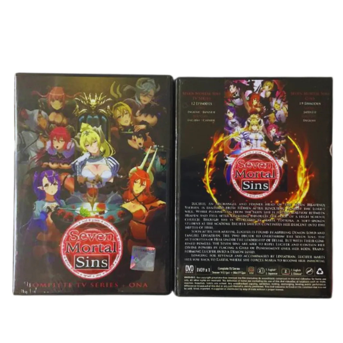 Seven Mortal Sins (Uncensored) Complete Series DVD English Dub+