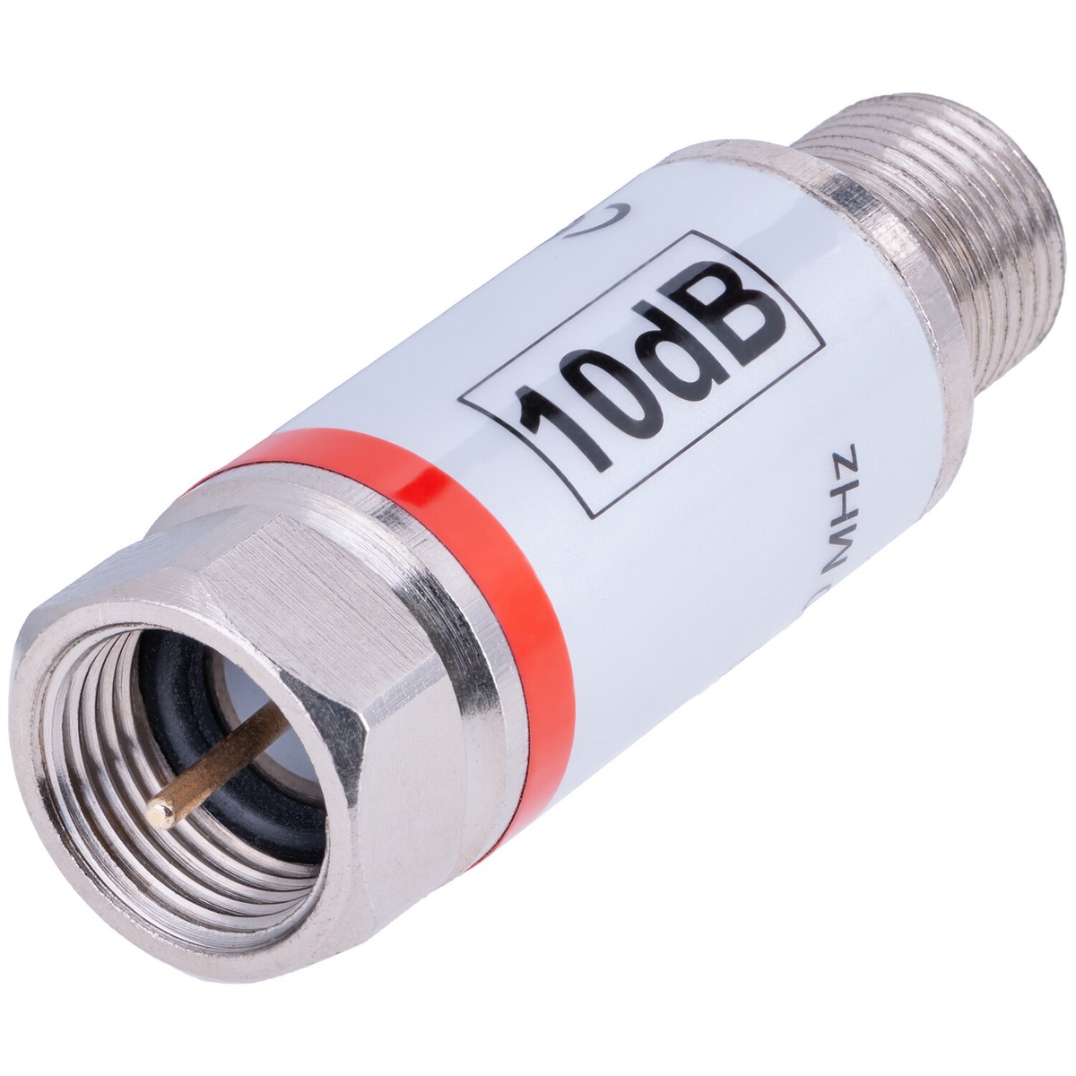 Goobay SAT Dämpfungsglied 10 DB F-Stecker F-Buchse Inline SAT - Foto 6