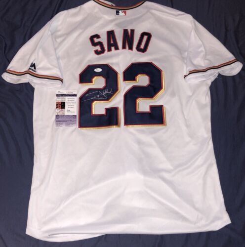 Minnesota Twins Miguel Sano # 22 MLB Jersey Majestic Boy's Size XL