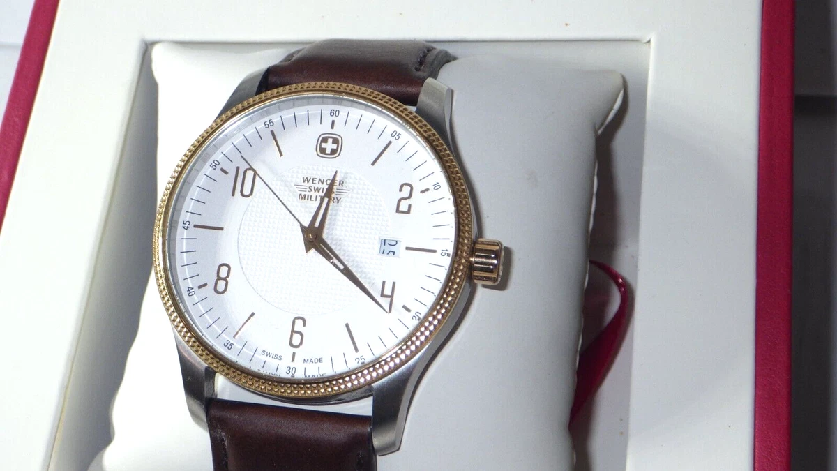 Wenger terragraph stainless cheap steel men's watch review
