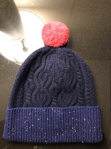 burberry beanie blue