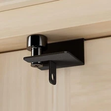 Child Proof Door Top Lock Sliding Door Child Top Door Lock for Kids Safety Black