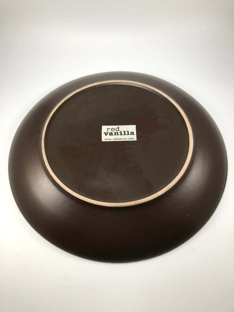Red Vanilla Dinner Plate HR417 Whisper Green 10.5" Replacement Green and Brown