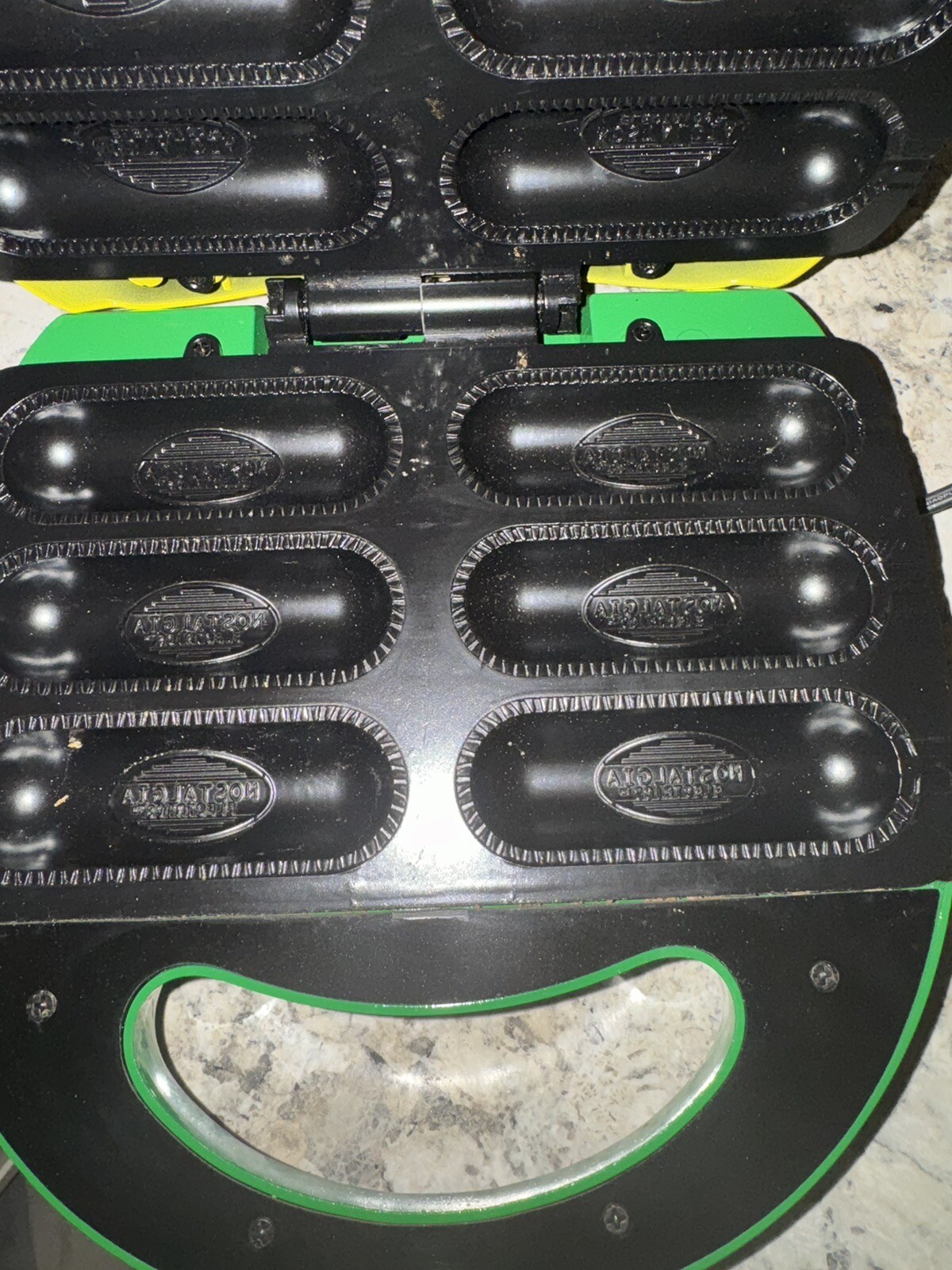 Nostalgia Electrics Nathan's Famous Hot Dogs Non-Stick Pigs in a Blanket Maker