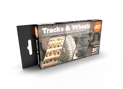 AK Interactive 3G Tracks And Wheels