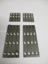 4 Paar Zapfenband 10x4x100mm 1/2 mit Scheibe blank