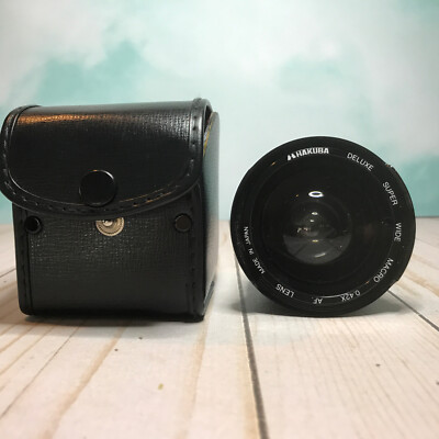 Hakuba Deluxe super macro .42x AF Lens