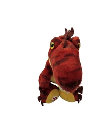 Build A Bear Workshop Red Dinosaur Velociraptor Raptor Plush 17"