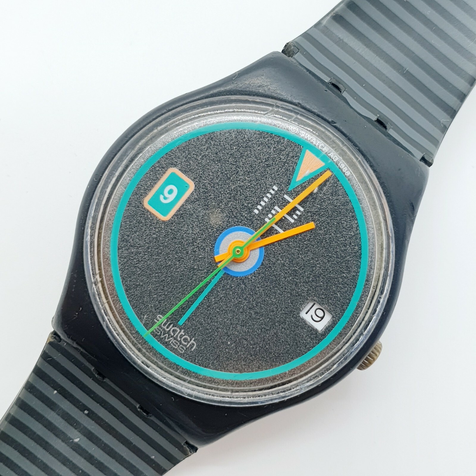 コレクターの方必見】Swatch スウォッチ 1988年アート GZ111