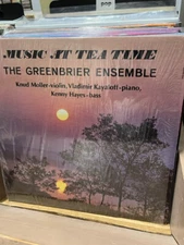 KNUD MOLLER Violin LP GREENBRIER ENSEMBLE MKH priv release Music At Tea Time