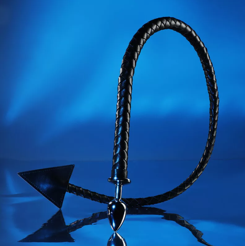 BS Rouge 5M - Fouet'esclave pour couple-femme, accessoire de Bondage
