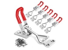 6 Pack Adjustable Toggle Latch Clamp Quick Release Pull Latch for Tool Box
