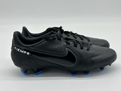 Size 7.5- Nike Tiempo Legend 9 Academy MG Black Dark Smoke Gray DA1174-001 NoLid