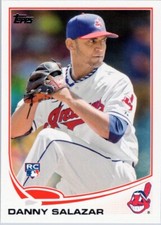 2013 Topps Update #US138 Danny Salazar RC Cleveland Indians