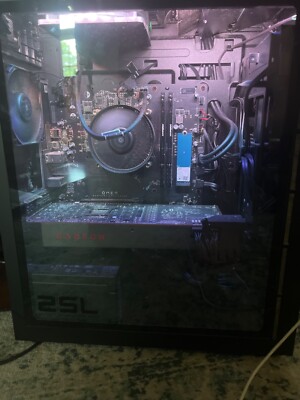 HP Omen 25L Gaming Desktop Ryzen 7 3700x, Rx-5700gpu with 16gb DDR4 Ram