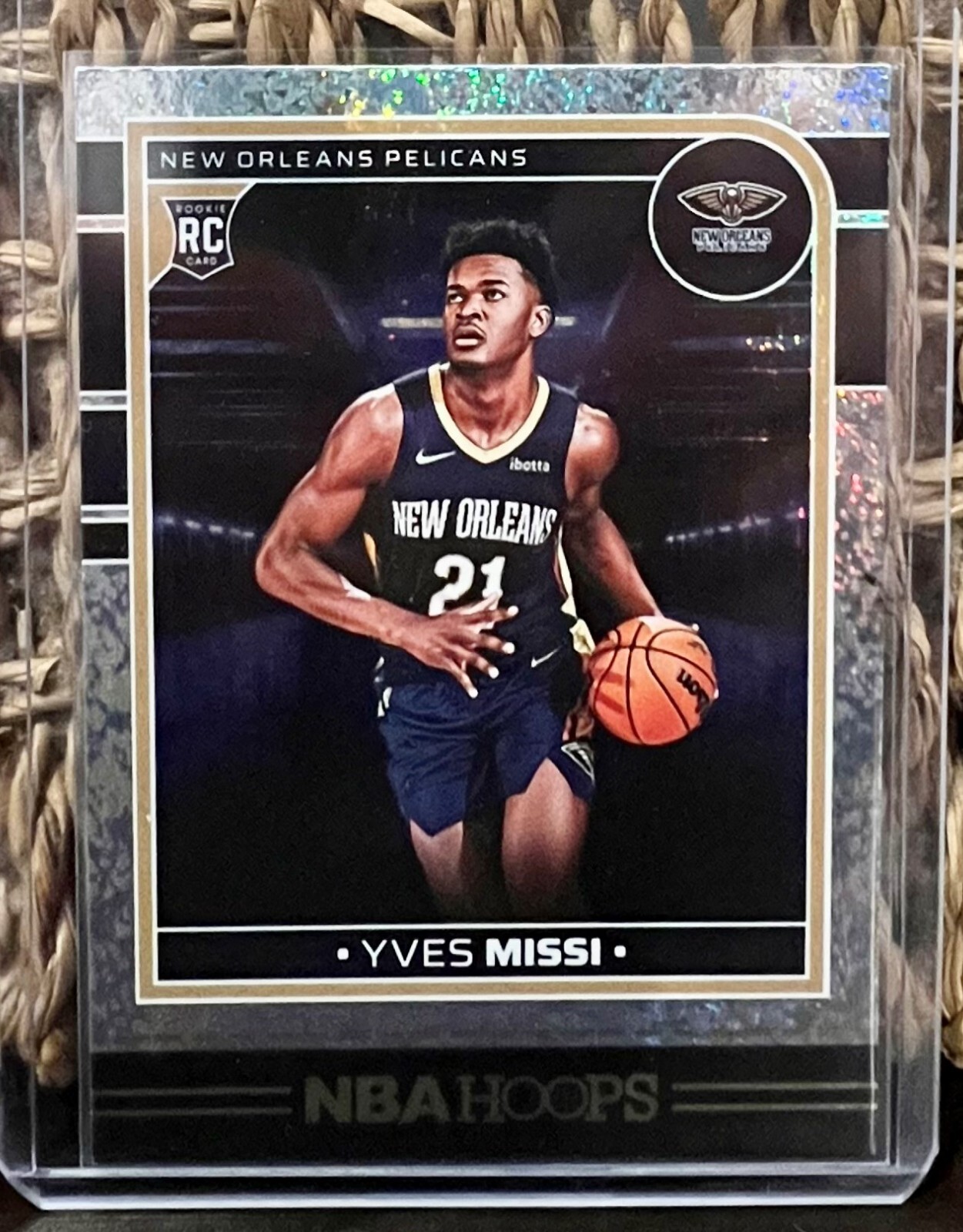 2024-25 Panini NBA Hoops Rookie - Yves Missi Impulse - No. 251 - Pelicans RC