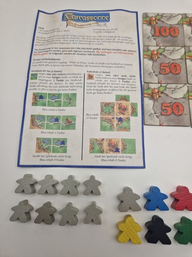 🐦🔥 Carcassonne Erweiterungen Brettspiel Auswahl Holz – Altes Neues Layout Top - Bild 11 von 54