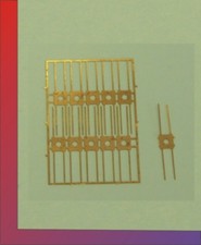 10 x Radschleifer Waggonbeleuchtung Spur Z für 2 achsige Waggons 2-4  01