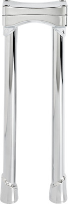 BILTWELL [6413-105-14] O/S Murdock Risers 14'' Chrome Straight