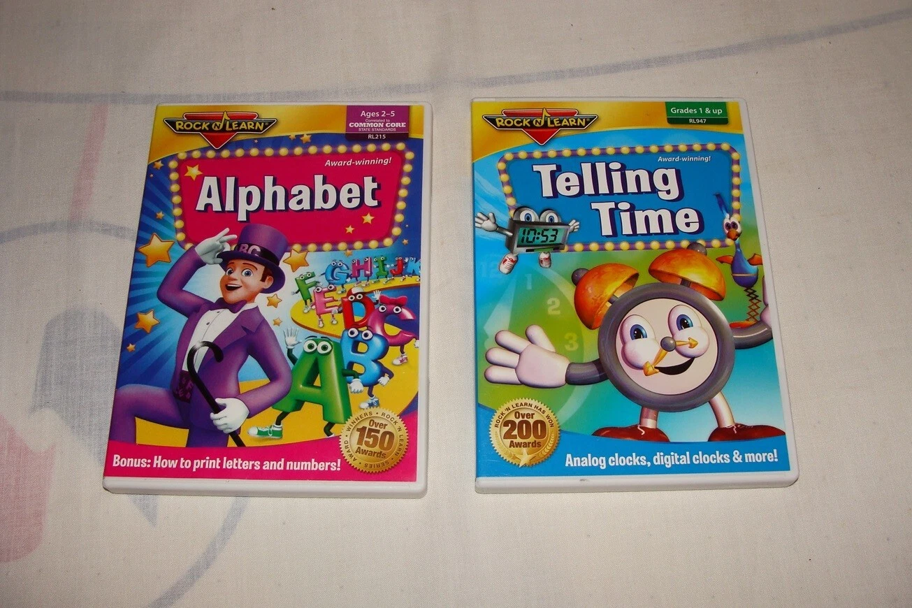 海外輸入盤　Rock N Learn: Telling Time Rock N Learn: Telling Time DVD (2012) Ages 6+ 725696894725| eBay