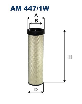 FILTRON AM 447/1W Sekundärluftfilter für BMC,KAMAZ,TERBERG-BENSCHOP