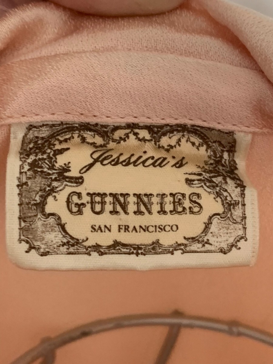 ガ二ーサックス Jessica's Gunnies パフスリーブブラウス Vintage Gunne Sax Blouse - Ivory Jessica's Gunnies Lace Bib