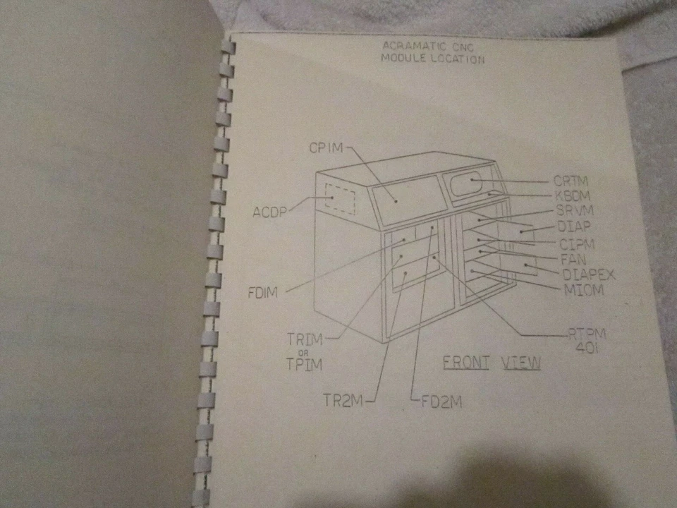 Cincinnati Milacron Service Application Manual Common Machine Interface BOOK - Image 4 of 4