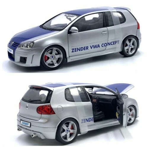 Voitures, camions et fourgons miniatures gris Golf Volkswagen