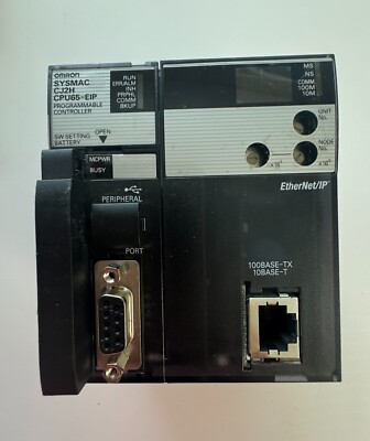 Omron CJ2H-CPU65-EIP Sysmac Programmable Controller CJ2HCPU65EIP