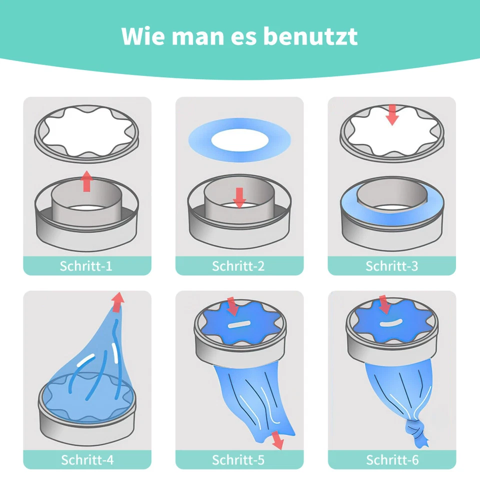 36er-Pack Nachfüllbeutel kompatibel mit LitterLocker, Littycat Nachfüllkassetten - Bild 3 von 4