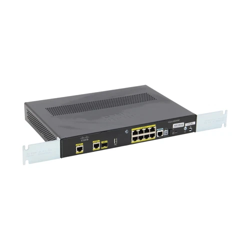 Cisco C892FSP/K9 800-37585-02 8-Port RJ-45 2x WAN 1x SFP ISR Router m. Rack Ears
