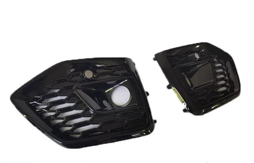 Pour Audi Q5 RS SQ5 2021 2022 détaillant Grille de calandre de pare choc avant nid d'abeille + GRILLE antibrouillard