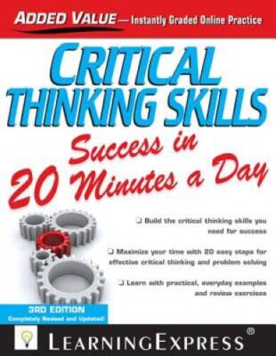 Critical Thinking Skills Success in 20 Minutes a Day (Skill Builders in 2 - GOOD