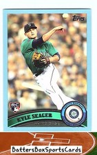 2011 Topps Update #US308 Kyle Seager Walmart Blue Border