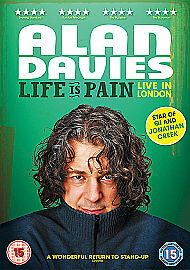 Alan Davies - Life Is Pain (DVD, 2013)