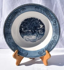 Royal China - CURRIER & IVES - HOME SWEET HOME - 10" VEGETABLE BOWL