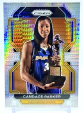 2022 Panini Prizm WNBA Candace Parker Hyper Prizm #197 Los Angeles Sparks