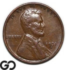 1931-S Lincoln Cent Wheat Penny, Choice AU Better Date San Francisco Issue