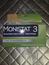 Monistat, 3-Day Yeast Infection Treatment, Prefilled Cream Applicators