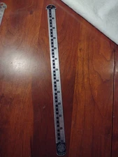 Vintage 12” H.B. Rouse & Co Time Saver for Printers 6 & 12 PT Inches Hook Ruler